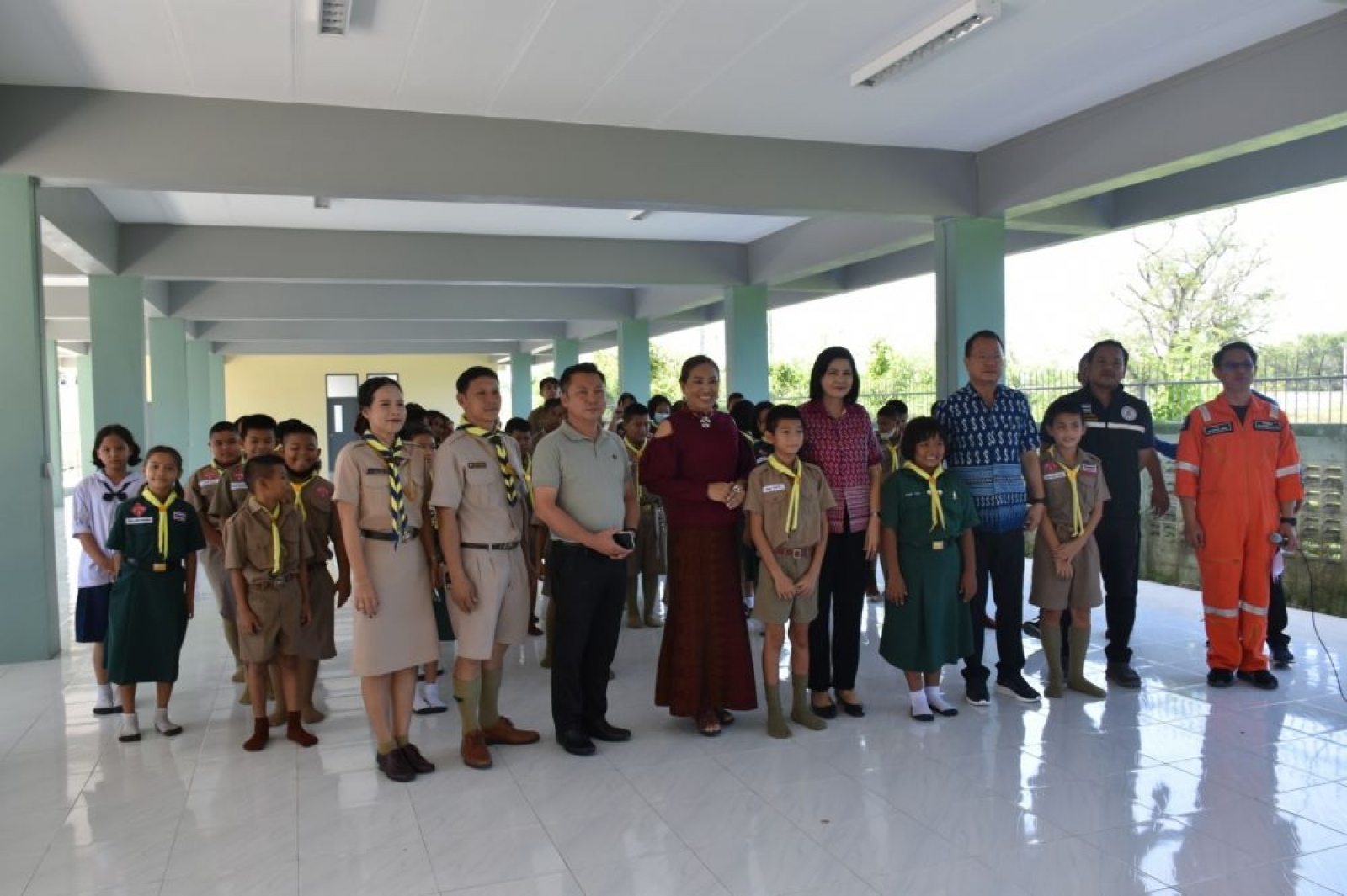 โครงการอบรมแผนการป้องกันและบรรเทาสาธารณภัย