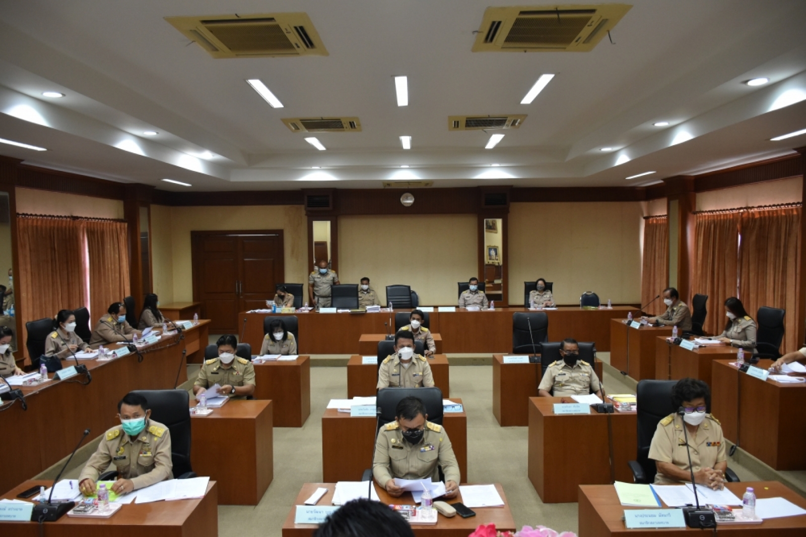 ประชุมสภาเทศบาลตำบลนาจอมเทียน สมัยสามัญ สมัยที่ 3 ครั้งที่ 2/2564