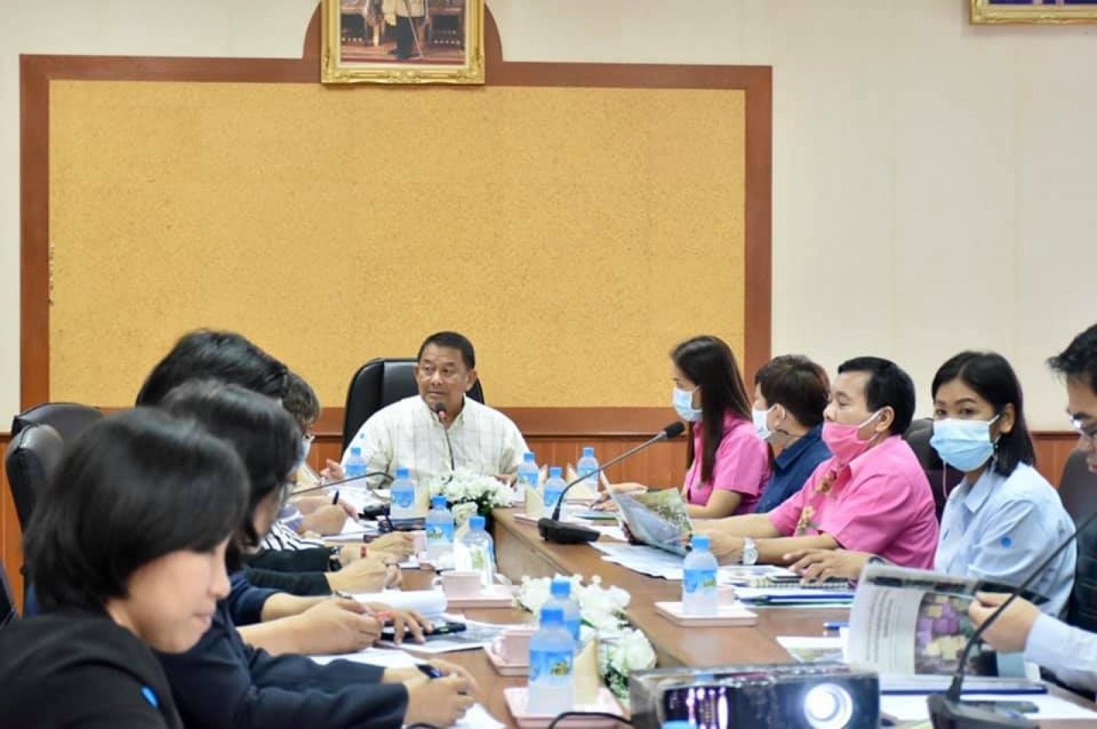 โครงการพัฒนาชุมชนและพื้นที่ชายหาดนาจอมเทียน บริเวณชุมชนบ้านอำเภอ 