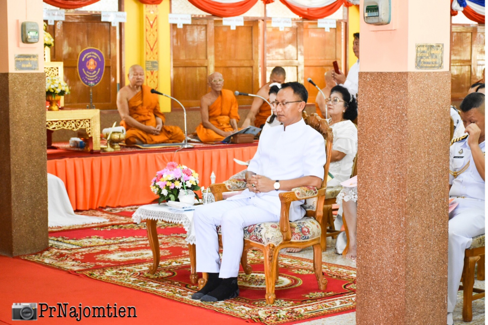 พิธิเจริญพระพุทธมนต์ถวายพระพรชัยมงคล 