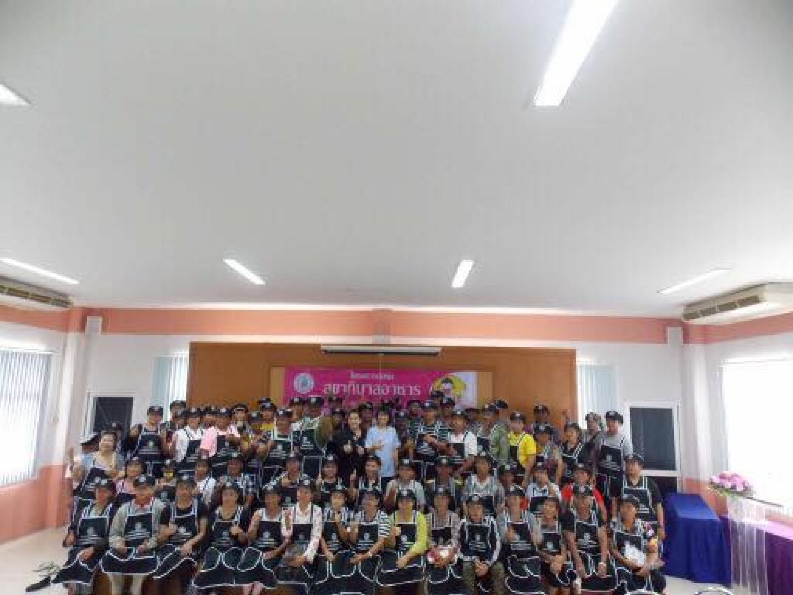 โครงการอบรมสุขาภิบาลอาหาร ประจำปี ๒๕๖๐