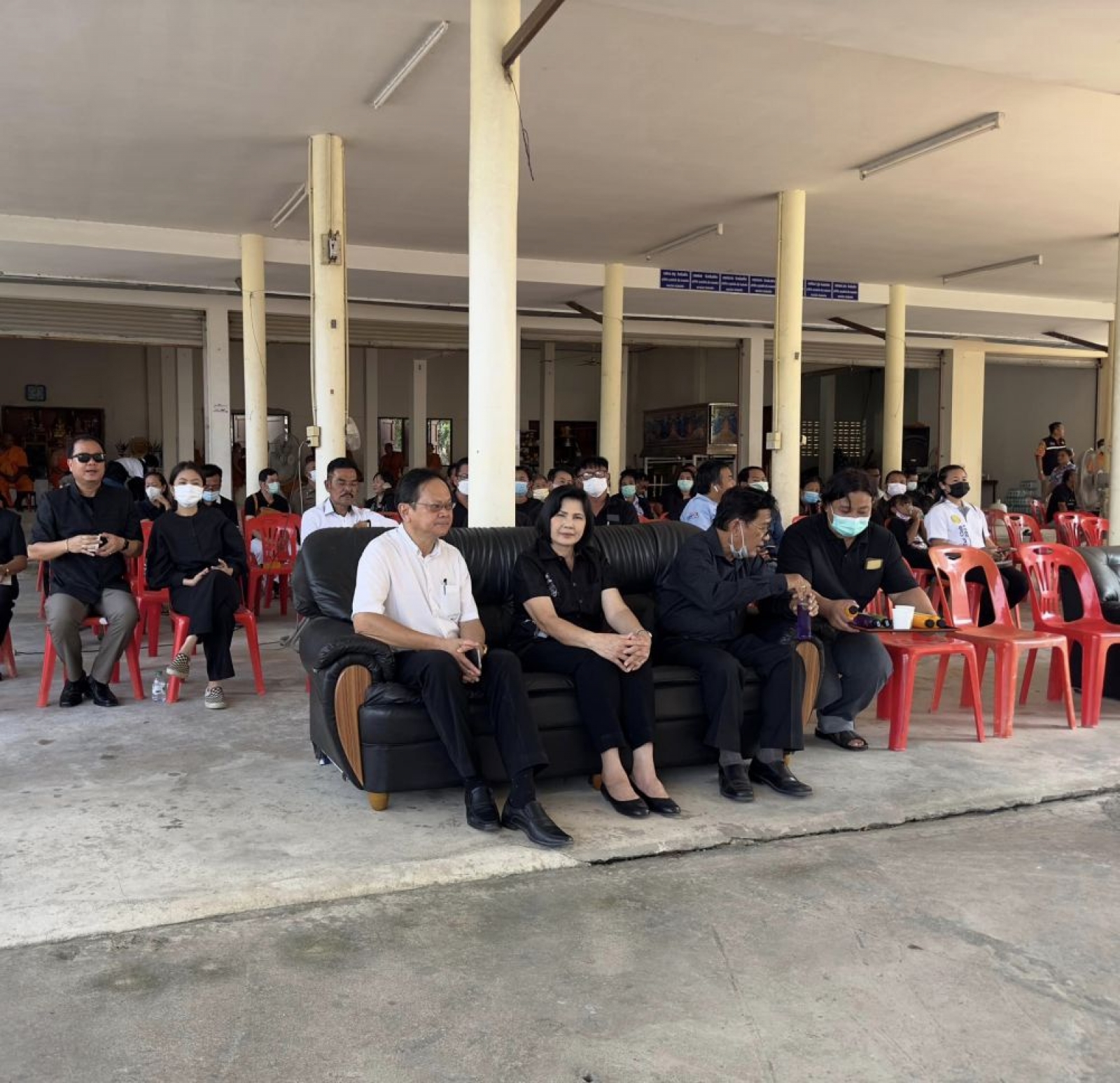 พิธีประชุมเพลิง “คุณแม่ใจ สุขอยู่” อายุ 73 ปี  