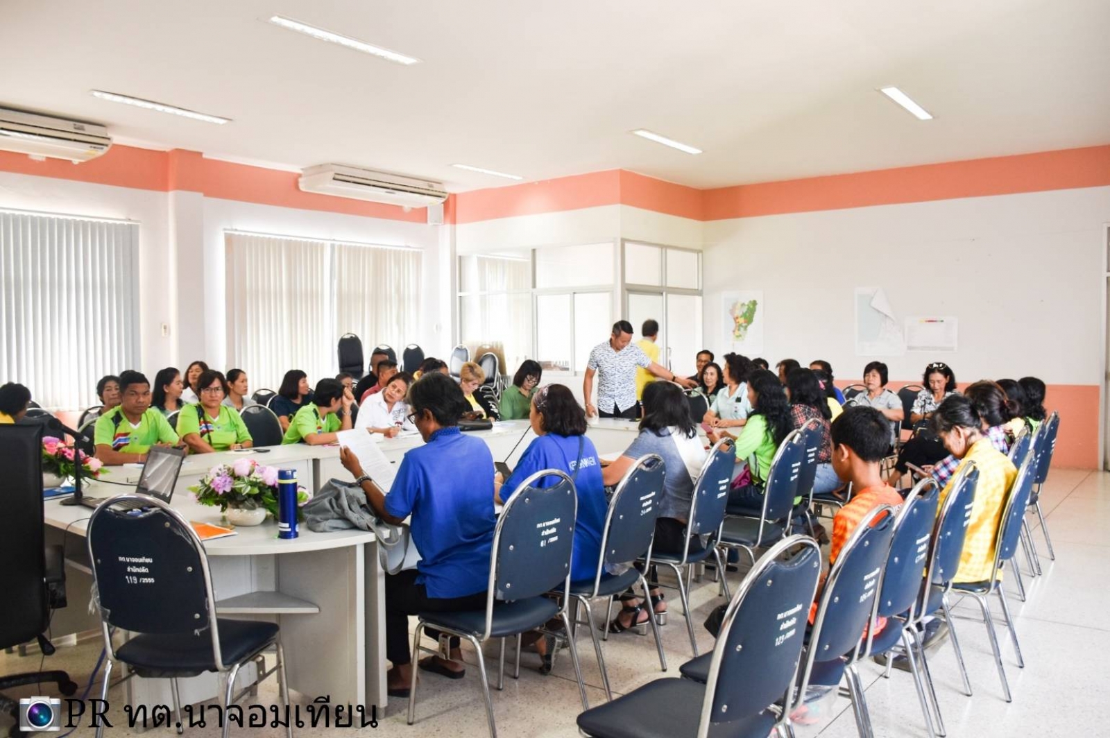ประชุมแจ้งผลการดำเนินงานของกลุ่มและชี้แจงเงื่อนไขในการสมัครสมาชิก อถล.รุ่นที่2 
