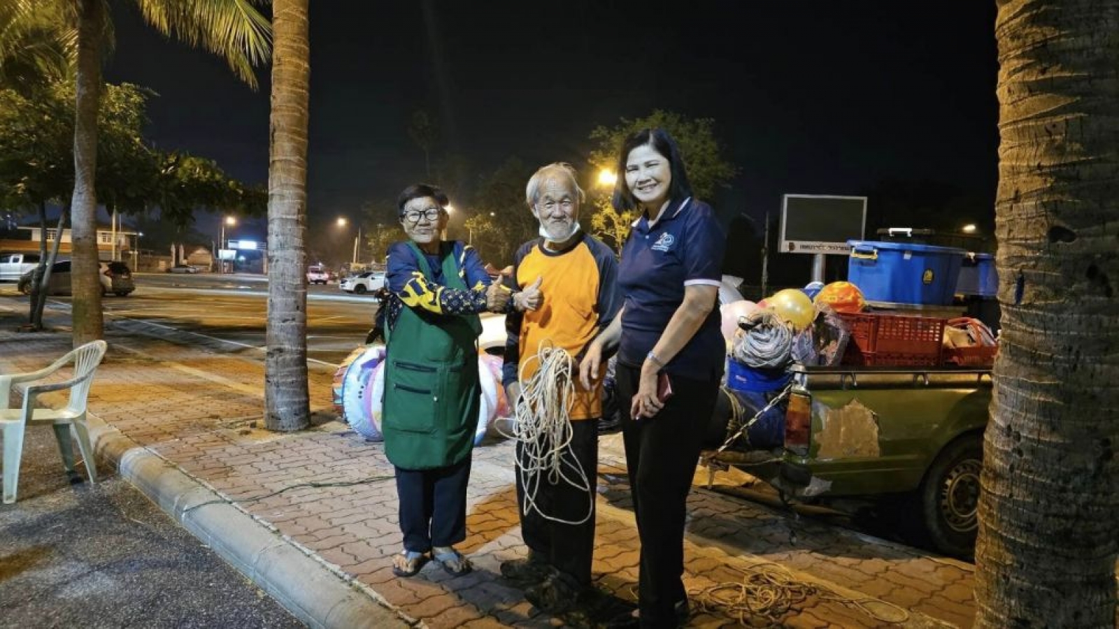 ทดสอบระบบ และรัศมีการตกของแสงไฟ