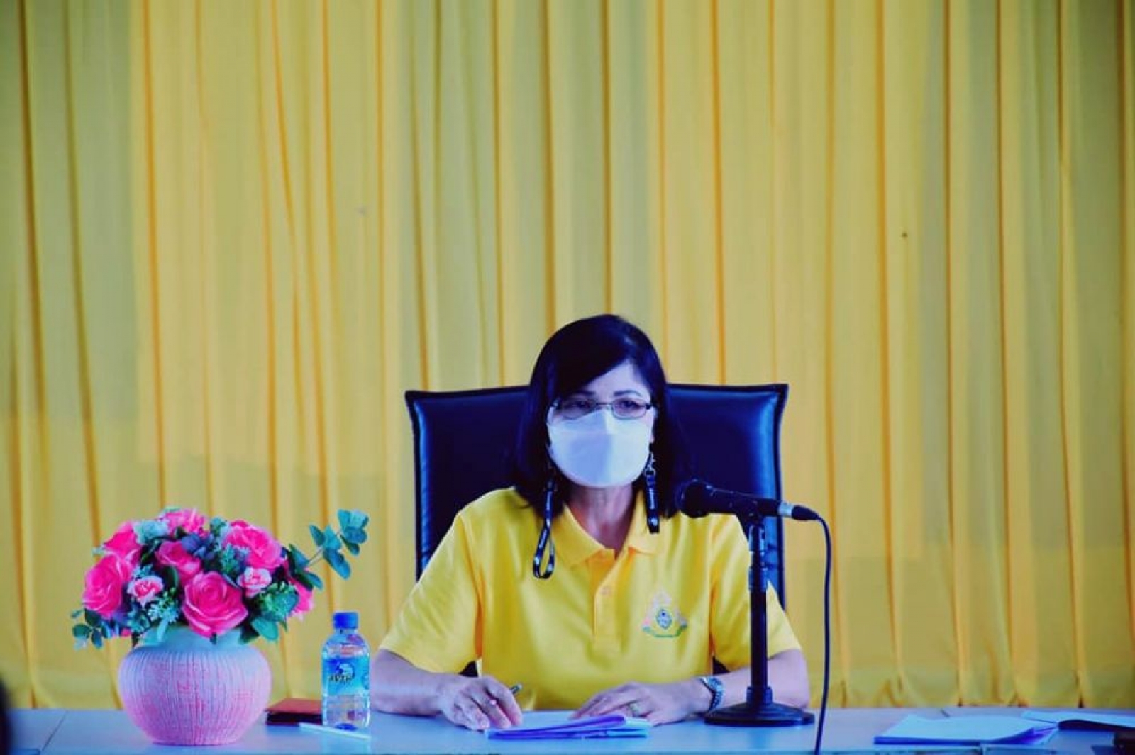 การประชุมประชาคมเทศบาลตำบลนาจอมเทียน