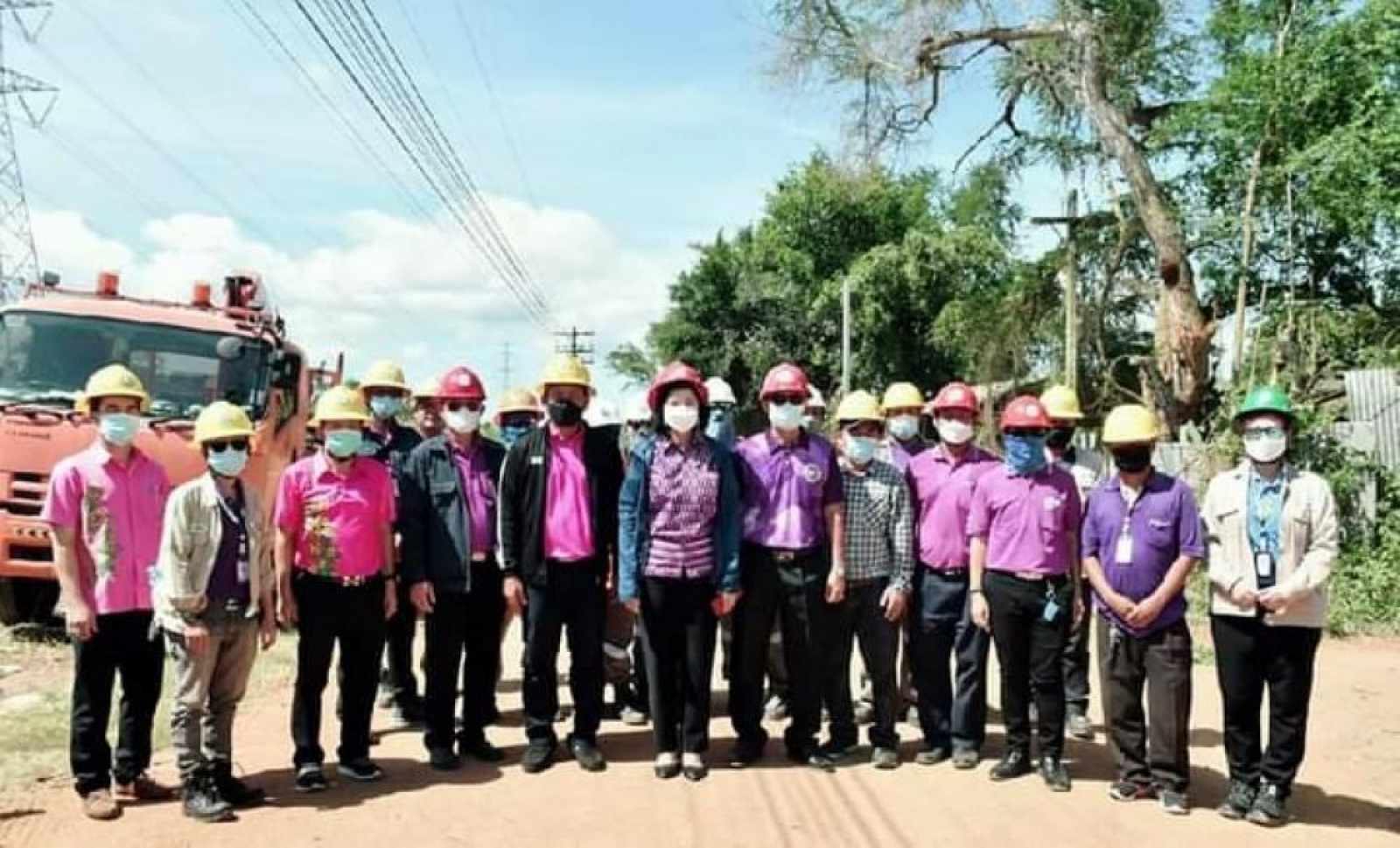 การสำรวจแนวเขตทางสาธารณะร่วมกับเทศบาลตำบลเขาชีจรรย์