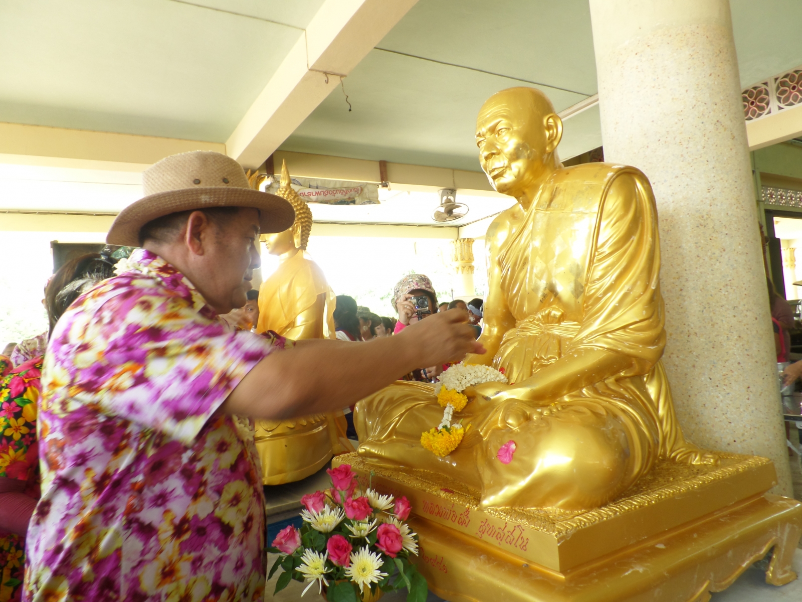 งานประเพณีสงกรานต์ เทศบาลตำบลนาจอมเทียน ประจำปี ๒๕๕๙