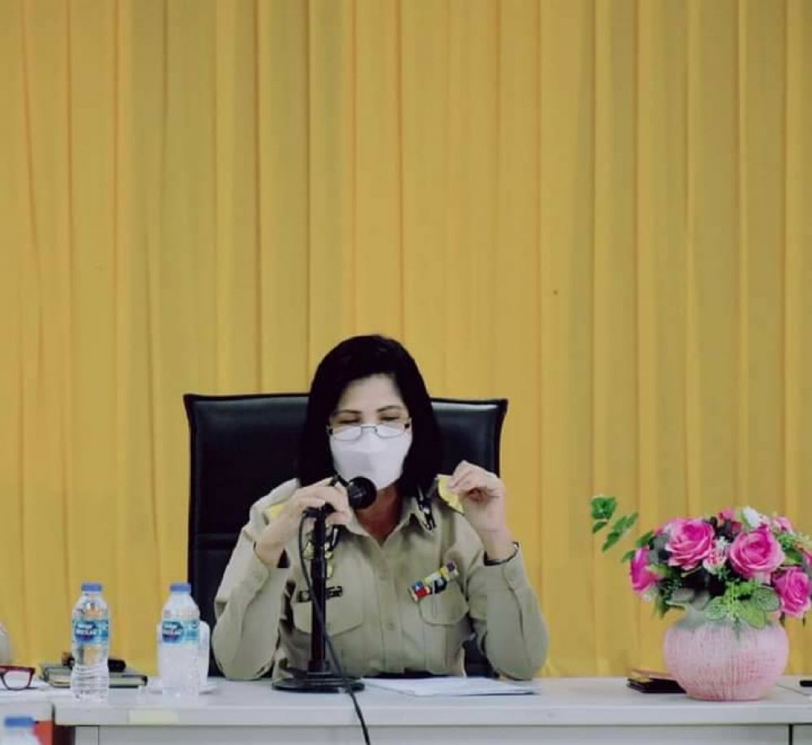 การประชุมเพื่อปรึกษาหารือเสนอแนะแนวทางในการแก้ไขปัญหาการจัดระเบียบการจำหน่ายอาหารบริเวณชายหาดนาจอมเทียน