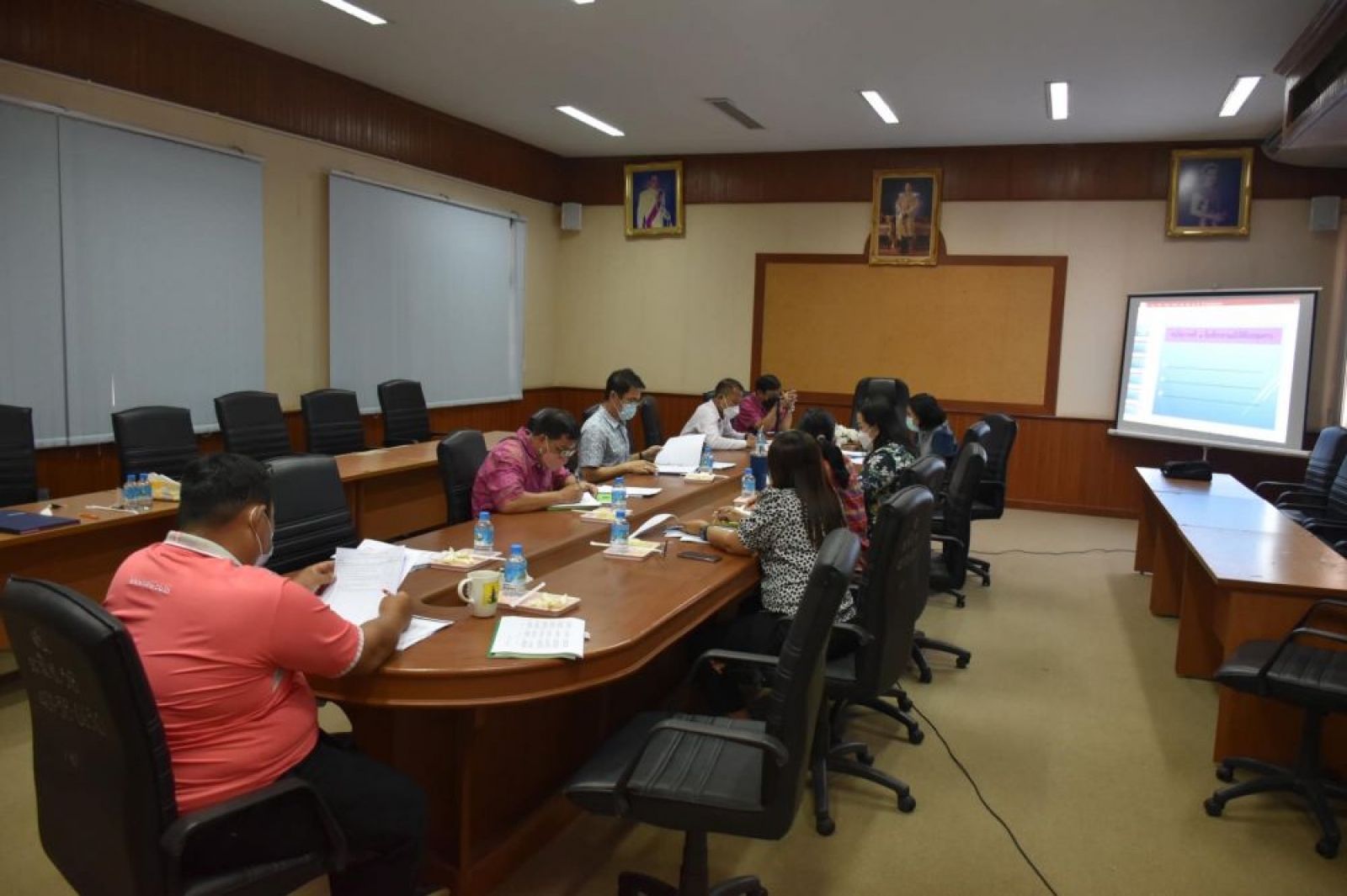 การประชุมประจำเดือนกุมภาพันธ์ 2565